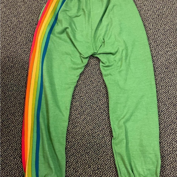 Green Aviator Nation Joggers - Picture 2 of 4